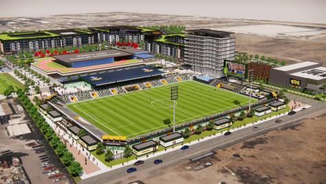 Riverside Sports Complex Rendering